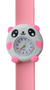 Kinderhorloge cute panda lichtroze