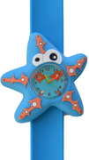 Kinderhorloge crazy zeester blauw
