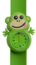 Kinderhorloge blije aap groen