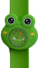 Kinderhorloge crazy kikker groen