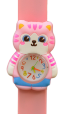 Kinderhorloge lief katje lichtroze