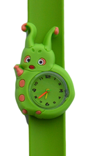 Kinderhorloge rups groen