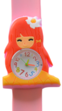 Kinderhorloge flower girl lichtroze