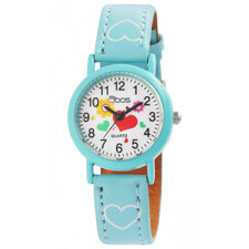 Kinderhorloge lichtblauw met hartje