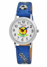 Kinderhorloge donkerblauw met voetbal