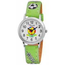 Kinderhorloge groen met voetbal