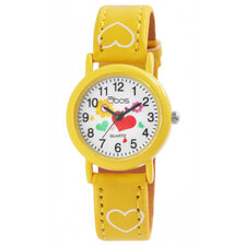 Kinderhorloge geel met hartje